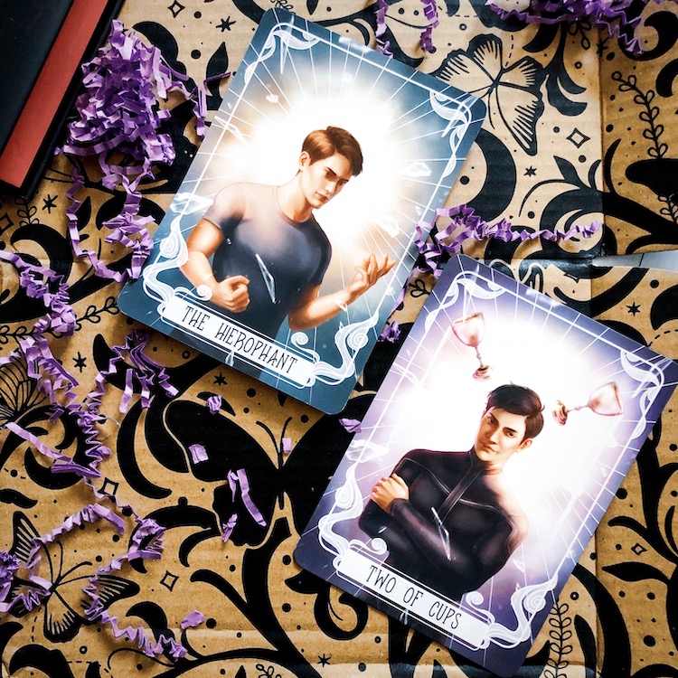 Fairyloot October 2019 tarot cards