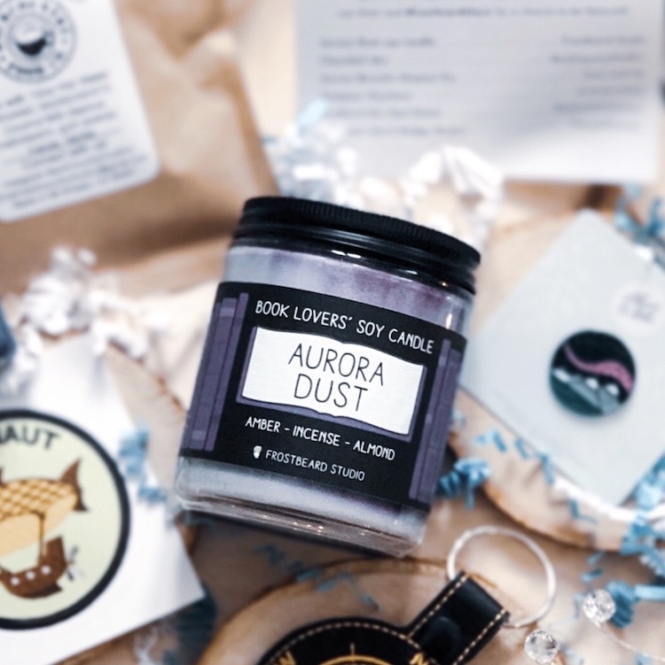 Frostbeard Candle of the Month Aurora Dust