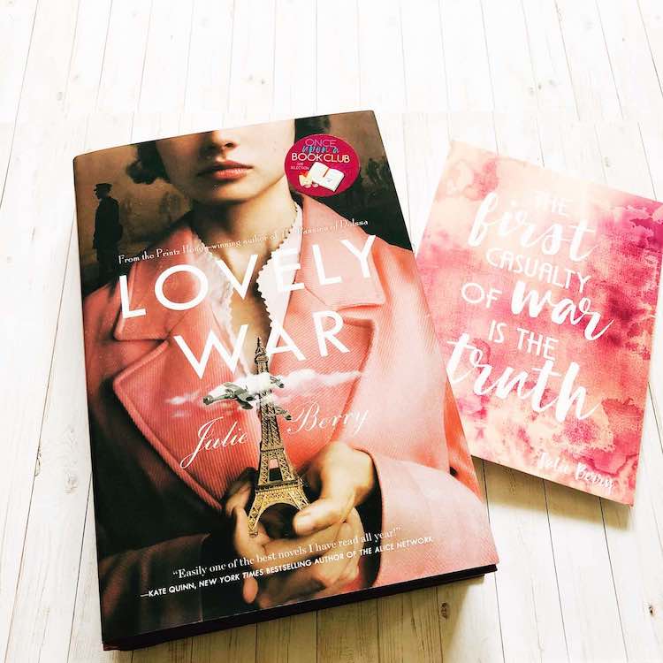 Once Upon a Book Club YA March 2019 Lovely War