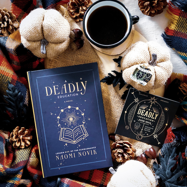 OwlCrate Special Edition A Deadly Education