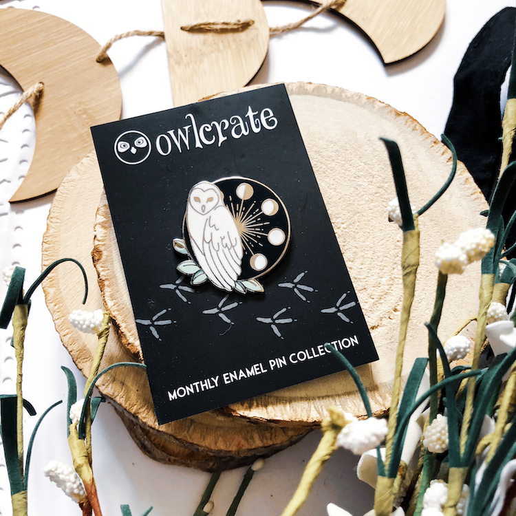 OwlCrate April 2020 Owl Pin