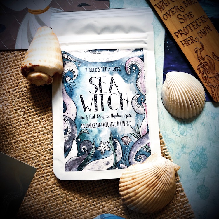 OwlCrate August 2019 Sea Witch Tea