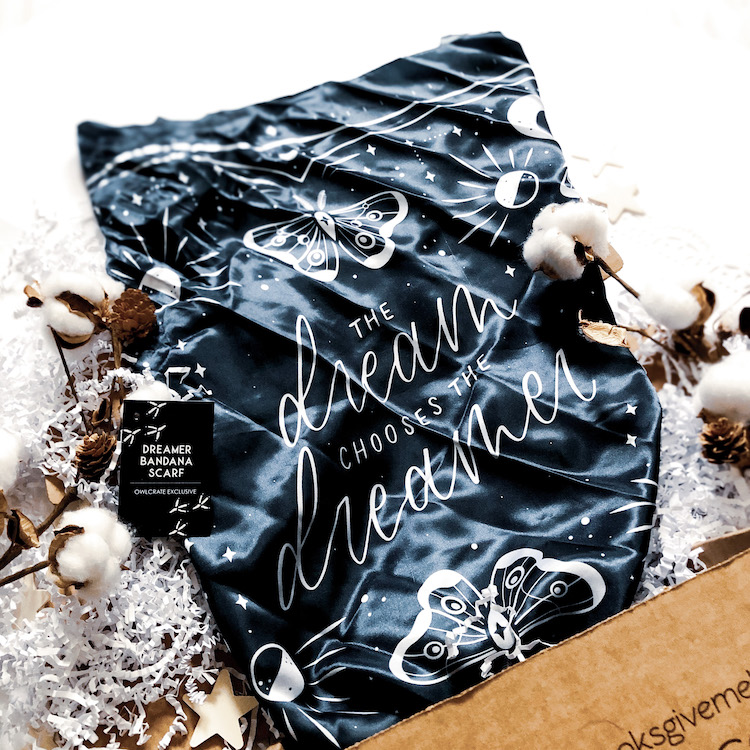 OwlCrate August 2020 bandana scarf