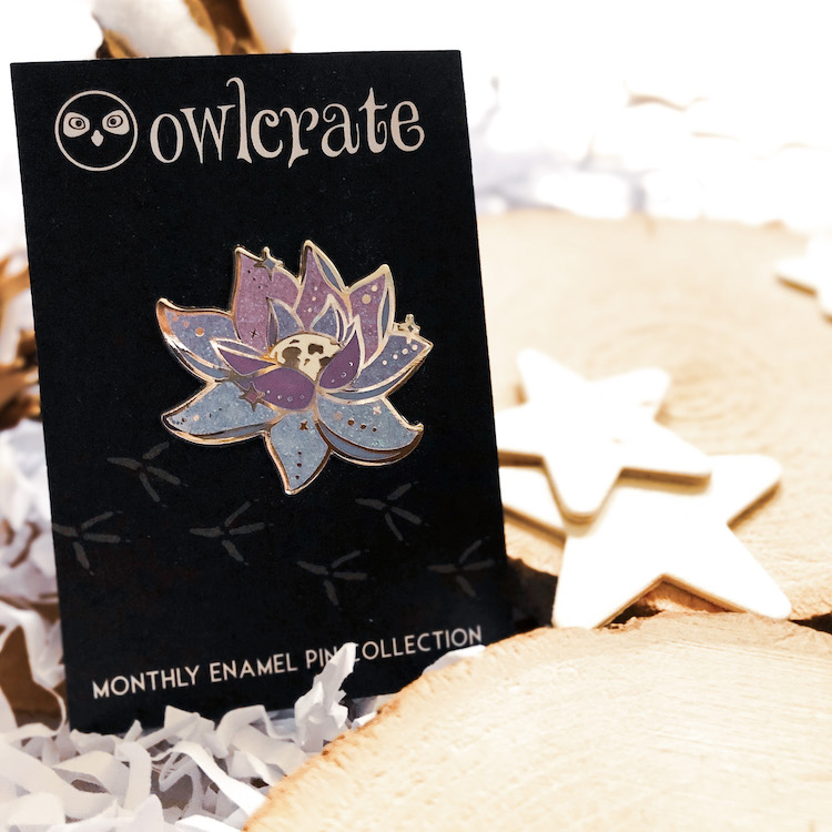 OwlCrate August 2020 enamel pin