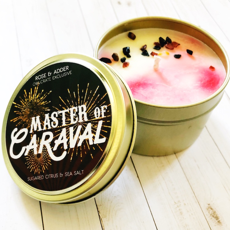 OwlCrate Finale Special Edition candle