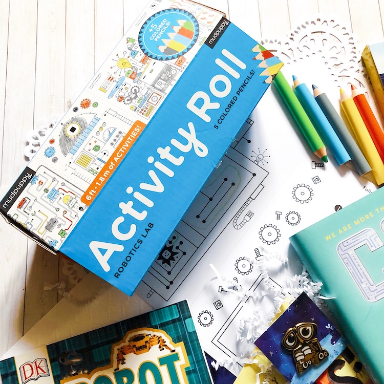 OwlCrate Jr. October 2019 Activity Roll
