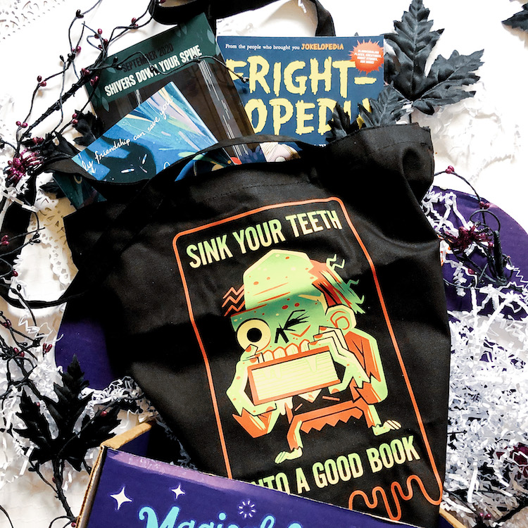OwlCrate Jr. September 2020 Zombie Tote