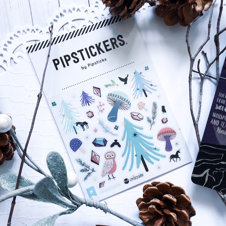 OwlCrate November 2019 pipsticks